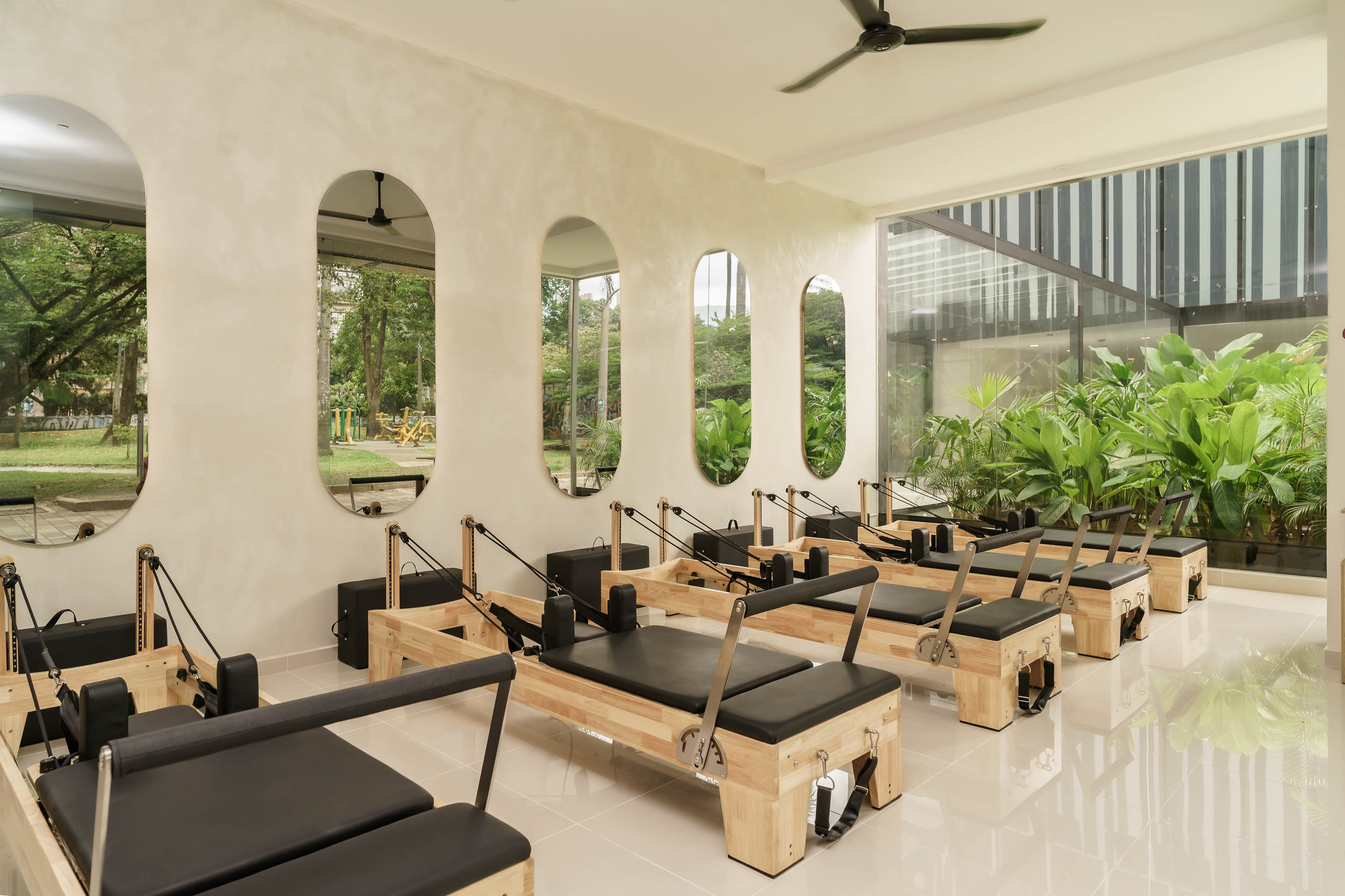 Clase de Pilates Reformer